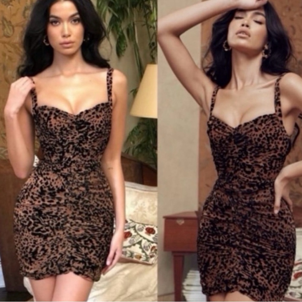Leopard Print Bodycon Dress